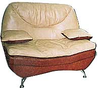 кожаный диван